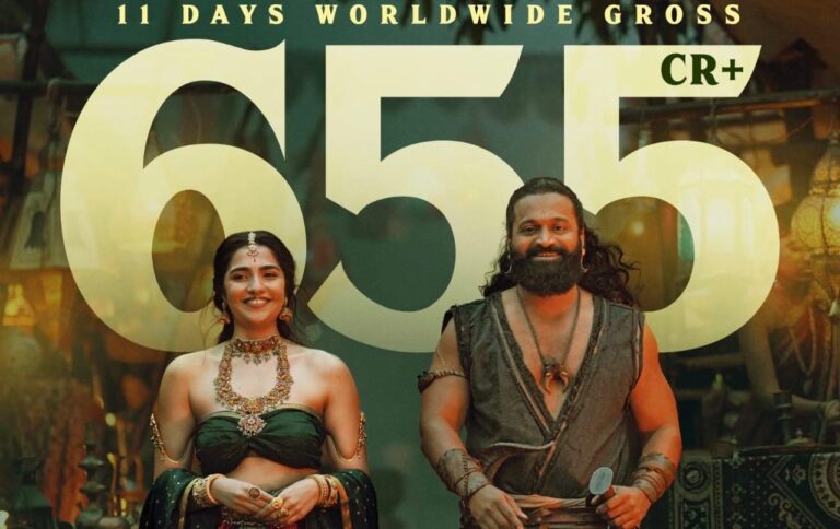 ಕರುನಾಡಿನ ಹೆಮ್ಮೆಯ ಚಲನಚಿತ್ರ ‘ಕಾಂತಾರ ಚಾಪ್ಟರ್ 1’ (Kantara Chapter 1) ಗಲ್ಲಾಪೆಟ್ಟಿಗೆಯಲ್ಲಿ ಹೊಸ ಇತಿಹಾಸ ಸೃಷ್ಟಿಸಿದೆ.