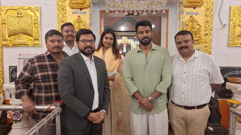 *ಆಕಾಶ ಪಿಕ್ಚರ್ಸ್ ಲಾಂಛನದಲ್ಲಿ ಪ್ರಕಾಶ್ ಬೂದೂರು ನಿರ್ಮಿಸುತ್ತಿರುವ ಹೊಸಚಿತ್ರಕ್ಕೆ ಡಾರ್ಲಿಂಗ್ ಕೃಷ್ಣ ನಾಯಕ .